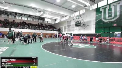 215 lbs Champ. Round 3 - Steven Perez, Banning vs Asa Goff, Newport Harbor