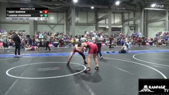 155 lbs Semifinal - Kody Wartick, Wellington vs Landen Jorgensen, Con-Kids WC
