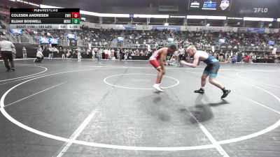 180 lbs Semifinal - Colesen Andresen, Cwo vs Elijah Boswell, Mercer Country