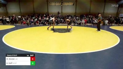 218 lbs Consi Of 16 #1 - Mason Bindel, Liberty (MO) vs Asa Goff, Newport Harbor