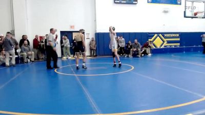 106 lbs Round 2 - Matt Caldwell, WOODMORE vs Brody Converse, PERRYSBURG