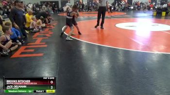 PW-18 lbs Round 1 - Brooks Ritscher, Benton Community Wrestling Clu vs Jace Oelmann, Back 2 Basics