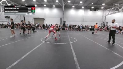 144 lbs Round 4 (6 Team) - Jimmy Goodger, Freakztyle Wrecking Crew Blue vs Brien Reynolds, Outlaws HS