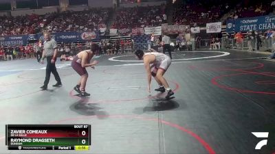 D 3 175 lbs Cons. Round 1 - Zavier Comeaux, De La Salle vs Raymond Dragseth, Dunham