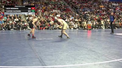 2A-132 lbs 1st Place Match - Jace Hedeman, Union, LaPorte City vs Carter Cajthaml, NH/TV