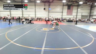 145 lbs Round Of 128 - Ronan Montes, TX vs Graham Falquet, VA