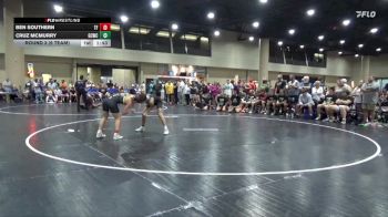 132 lbs Round 3 (6 Team) - Cruz McMurry, Gulf Coast WC vs Ben Southern, The Factory Wrestling