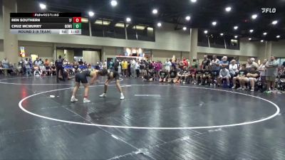 132 lbs Round 3 (6 Team) - Cruz McMurry, Gulf Coast WC vs Ben Southern, The Factory Wrestling