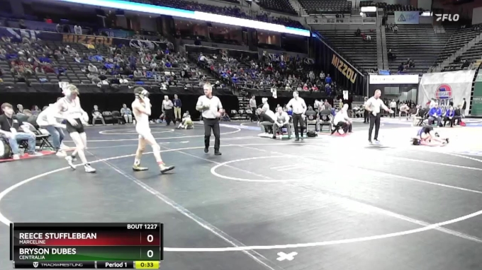 106 Class 1 lbs Cons. Round 2 - Reece Stufflebean, Marceline vs Bryson ...
