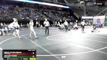 106 Class 1 lbs Cons. Round 2 - Reece Stufflebean, Marceline vs Bryson Dubes, Centralia