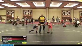 60 lbs Cons. Round 3 - Luci Tiankee, BUCTOWN MMA vs Logan Burba, Unattached