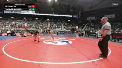 3A-150 lbs Cons. Round 1 - Kayd Allen, Mountain View vs Sawyer Nachazel, Lander Valley