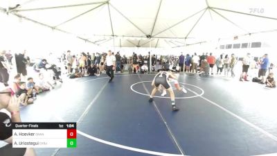 137 lbs Quarterfinal - Ames Hoevker, Granite WC vs Aiden Uriostegui, Cvbjj