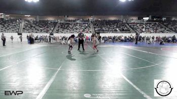 80 lbs 3rd Place - Milla Poeling, MARLOW OUTLAWS JH vs Clementina Zapata, Santa Fe South