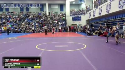 157 lbs Quarterfinal - Gabriel Harris, Anthony Wayne vs Finn Ruediger, Yale