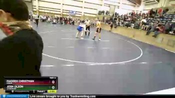 190 lbs Cons. Semi - Josh Olson, Stansbury vs Maddex Christman, Emery