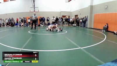 165 lbs Cons. Round 2 - Brogan O`Connor, Indian Valley vs Damon Stansbury, East Liverpool