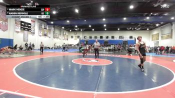 144 Boys Champ. Round 1 - Mark Henzie, El Capitan vs Kaden Bedsole, Helix Charter