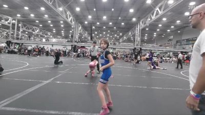 70 lbs Round 4 (6 Team) - Maya Wnuk, South Side WC vs Kendyl Gehr, Central Pennies Grit