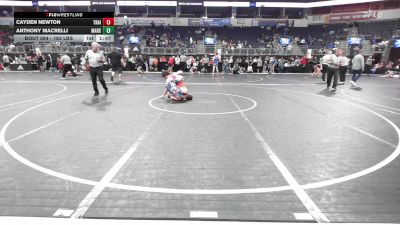 163 lbs 7th Place - Cayden Newton, Trailhands vs Anthony Macrelli, Marshfield Wrestling