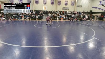 131 Open Champ. Round 1 - Elizabeth Rubio, Morningside vs Aremie Steele, Grand View University