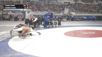 152-D1 1st Place Match - Xavier Chavez, Sunnyside High School vs Jaiden Finger, Desert Vista High School