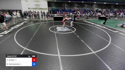 138 lbs Consi Of 8 #1 - Delilah Queen, TN vs Nora Garbuzovas, GA