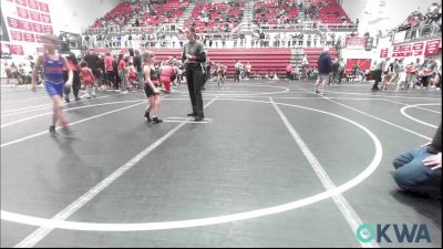 58 lbs Consi Of 8 #2 - Tucker Thomas, Smith Wrestling Academy vs Ophelia Gibson, Team Nomad