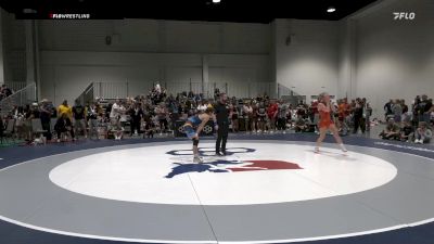 Senior Women Freestyle FS - 53 lbs Champ. Round 2 - Felicity Taylor, Titan Mercury Wrestling Club (TMWC) vs Deandra Meza, Valiant Wrestling Club