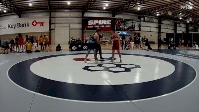67 kg Cons. Round 2 - Wyatt Parker, Cougar Wrestling Club vs Gabriel Brown, NORTHERN MICHIGAN UNIVERSITY