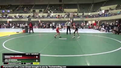 85 lbs Semifinal - Ari McKenna, Maverick Training Center vs Kingston Gardas, Pinnacle