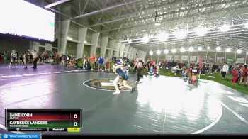 120 lbs Cons. Round 2 - Caydence Landers, Thunder Ridge vs Sadie Corn, Olathe