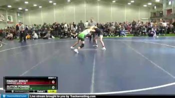 125 lbs Round 1 (6 Team) - Findley Smout, Tennessee White vs Sutton Powers, South Dakota Lightning