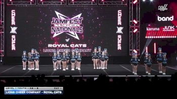 Lions Cheer Company - Royal Cats [2026 L1 Youth - D2 - B DAY 1] 2026 JAMfest Cheer Super Nationals
