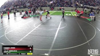 138 lbs Quarterfinal - Lillia Verduzco, South Tahoe vs I`yanna Jones, Western