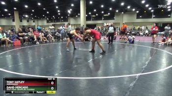 215 lbs Quarterfinal - Tony Hatley, Independent vs David Mercado, Gulf Coast Grappling Academy