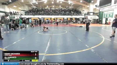 75 lbs Quarterfinal - Kenny Richards, Nampa West vs Eli Marasco, Fremont