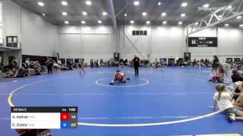 95 lbs Rr Rnd 5 - Aislin Kellner, Misfits Sweet Lightning vs Cordy Zolata, WOW South