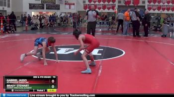 70 lbs Semifinal - Gabriel Jasso, No Nonsense Wrestling vs Brady Stewart, Askren Wrestling Academy