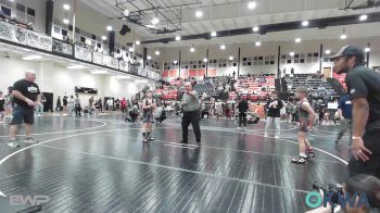 85-90 lbs Rr Rnd 2 - Rylan Henry, Brushy Wrestling Club vs Crew Card, Tulsa Blue T Panthers