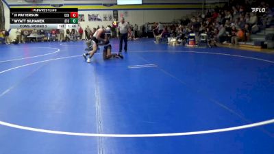 157 lbs Cons. Round 2 - JJ Patterson, Clear Creek-Amana vs Wyatt Silhanek, South Tama County