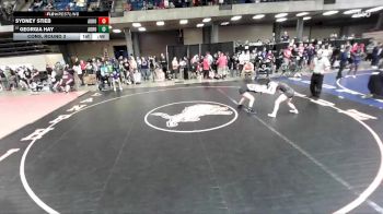 110 lbs Cons. Round 3 - Georgia Hay, Unattached vs Sydney Stieb, Unattached