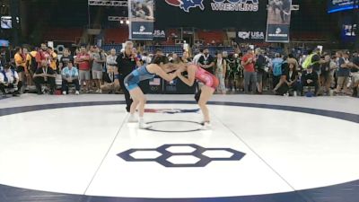 135 lbs Champ. Rd Of 128 - Nevaeh Grunhuvd, Maine vs Eva Garcia, California