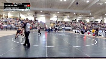 AA 120 lbs Quarterfinal - Andrew Workman, Blackman High School vs Chase Smalling, Science Hill High School
