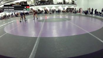 133 lbs Cons. Round 3 - David Fielder, Baldwin Wallace vs Bryce Brown, Mount St Joseph