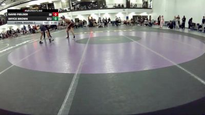 133 lbs Cons. Round 3 - David Fielder, Baldwin Wallace vs Bryce Brown, Mount St Joseph
