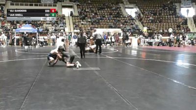 7A 120 lbs Semifinal - Eli Sanders, Smiths Station Hs vs Ian Snell, Foley