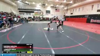 126 Boys Champ. Round 2 - Lorenzo Avila, Holy Family vs Hayden Welton, Windsor High School