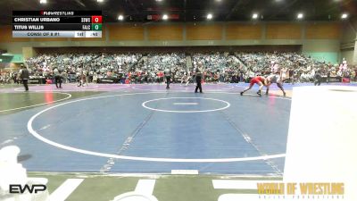 126 lbs Consi Of 8 #1 - Christian Urbano, Southwest Stallions WC vs Titus Willis, Falcon Wrestling