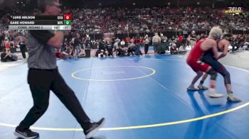 3A 126 lbs Cons. Round 2 - Luke Nelson, Clearwater Valley vs Gabe Howard, New Plymouth